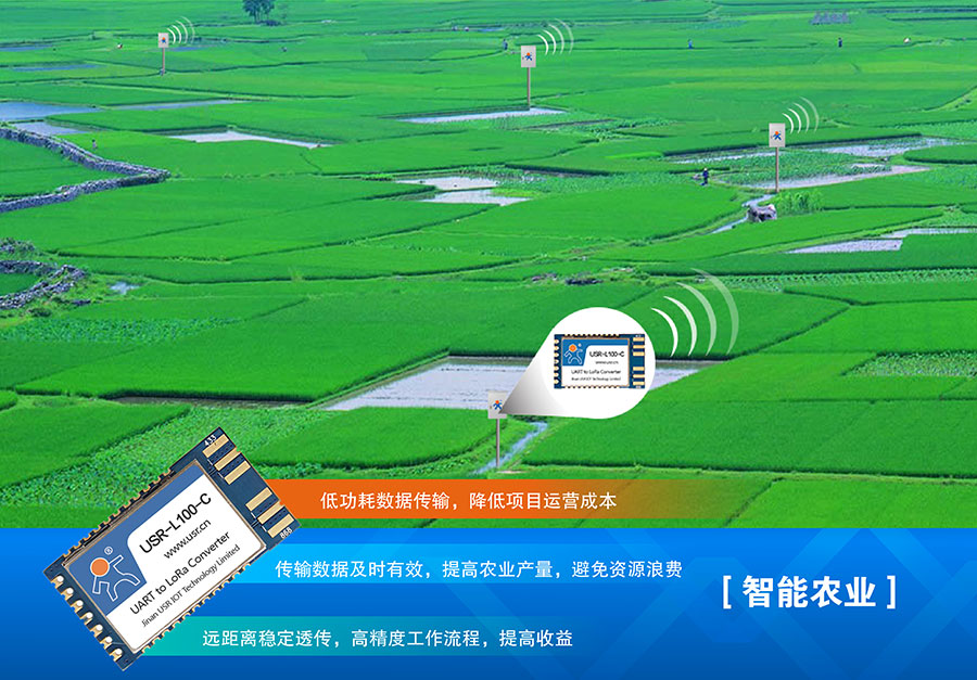 LoRa無線傳輸模塊的農業(yè)使用案例